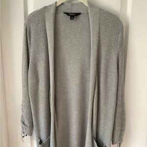 Simply Vera Vera Wang Light Gray Cardigan